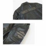 Harley Davidson Men's Midway Motorcycle Leather Jack