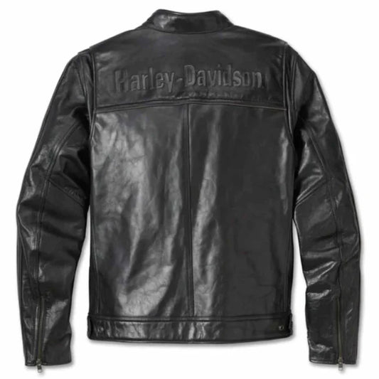 Men's Harley-Davidson Layering System Café Racer Leather Jacket