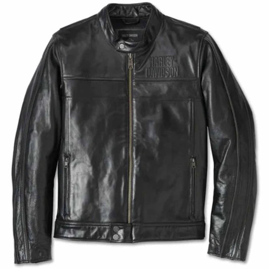 Men's Harley-Davidson Layering System Café Racer Leather Jacket