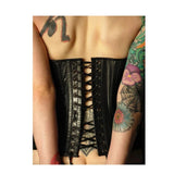 SOFT Lamb's Leather Steel Boned VAN HELSING STEAMPUNK UNDERBUST CORSET CINCHER