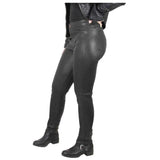 Sexy Ladies Genuine Lambskin Black Sheep NAPPA Leather Pants Trousers Sexy Jeans