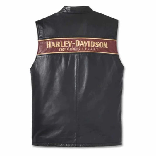 Men's 120th Anniversary Leather Vest