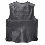 Harley Davidson Men's 115th Anniversary Limited Edition Leather Vest